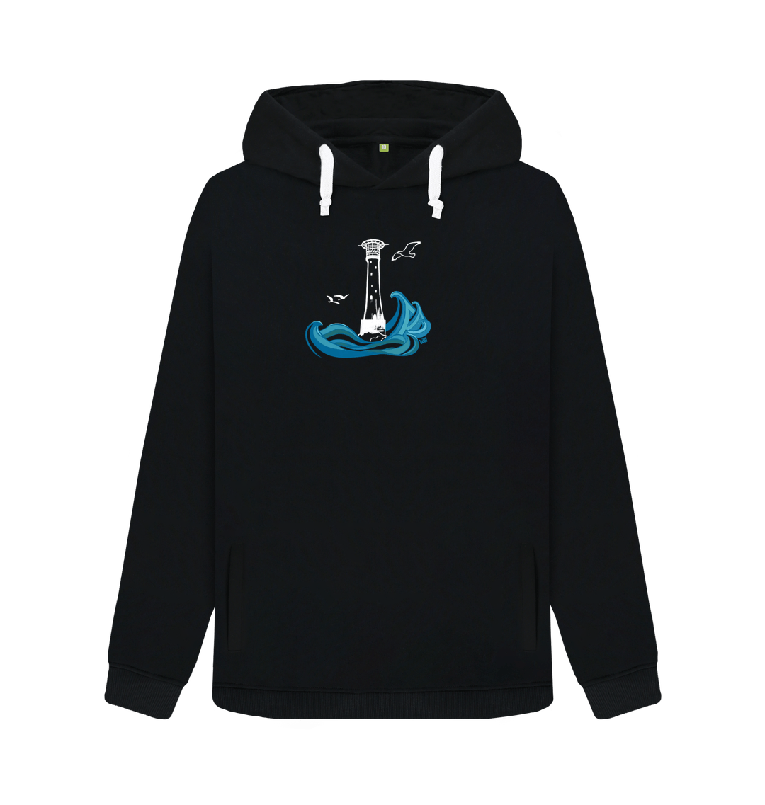 Black Printed Sweater