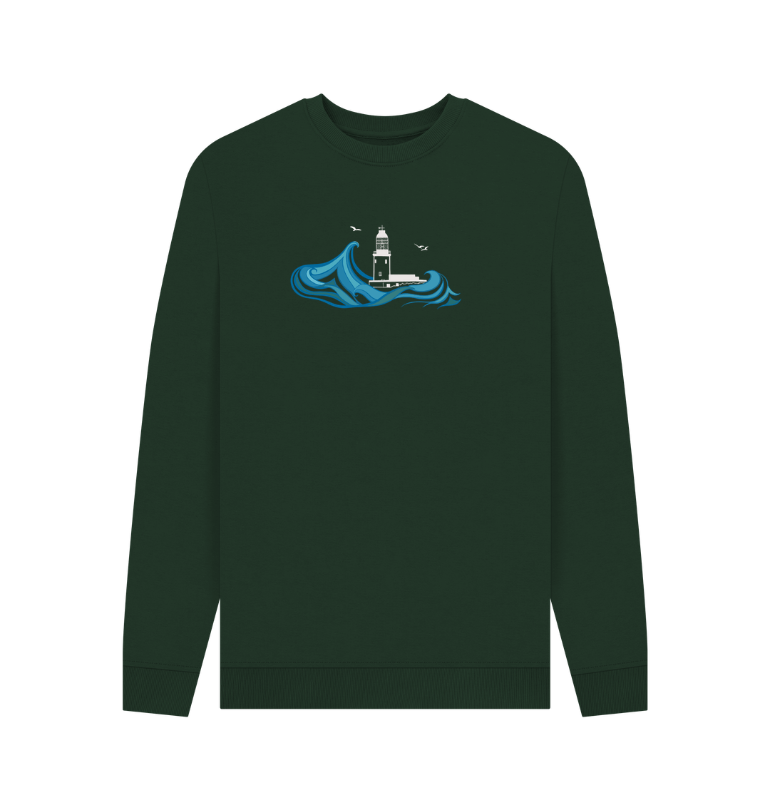 Evergreen Round Island Men\u2019s Sweater