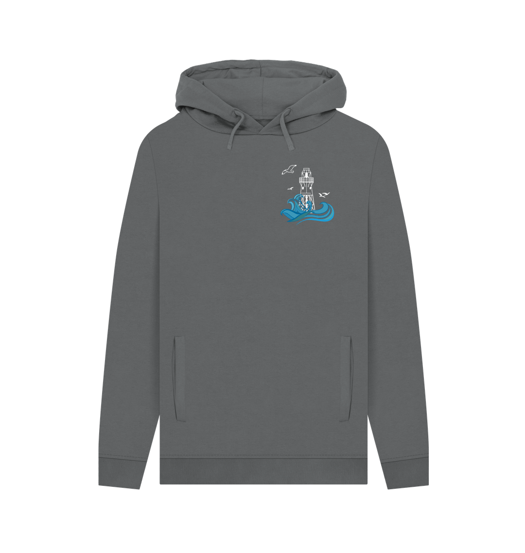Slate Grey Peninnis Head Men's Hoodie