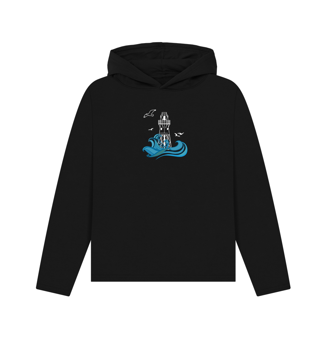 Black Recycled Hoody