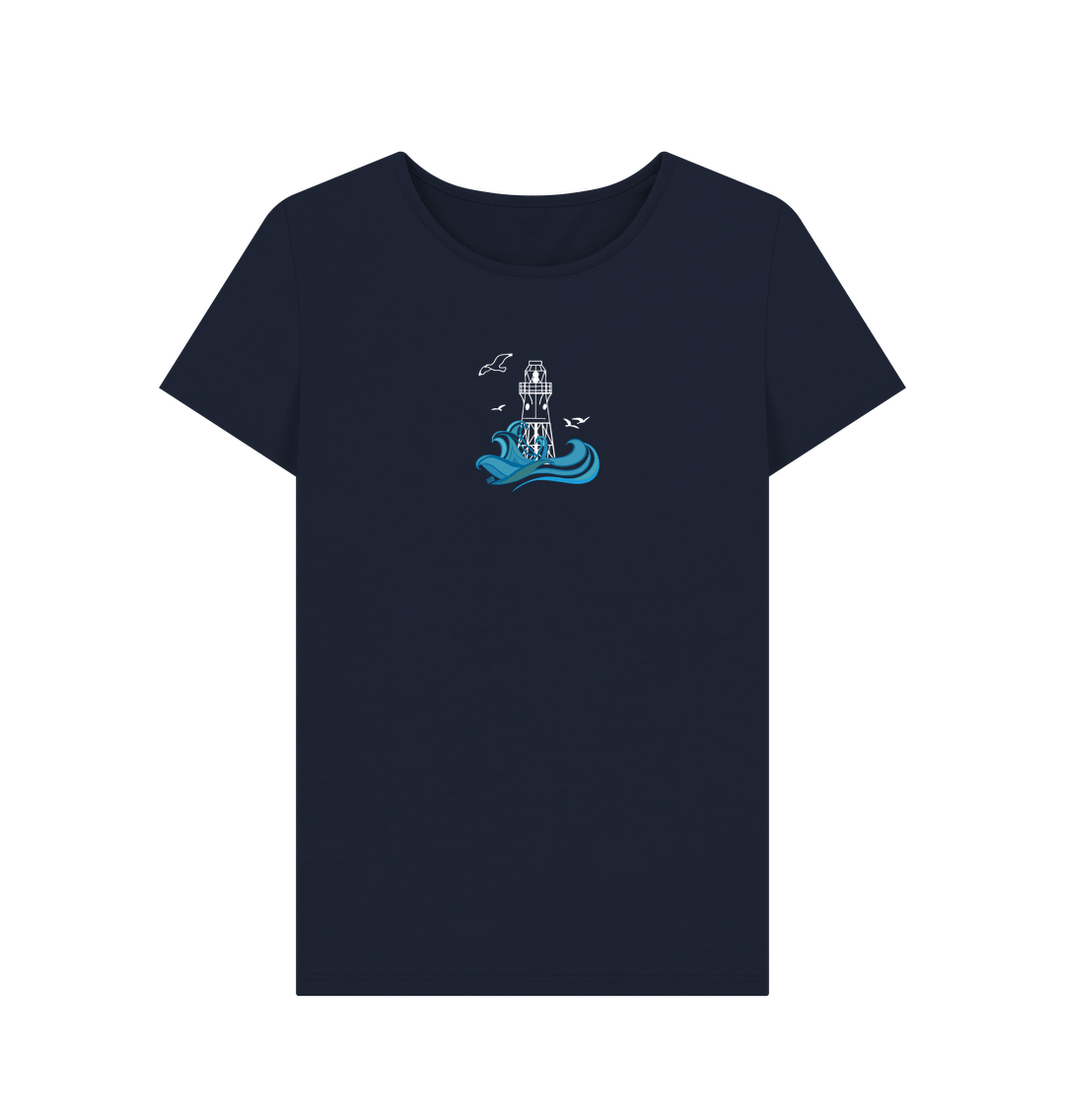 Navy Blue Peninnis Head Women's Tee (plain back)