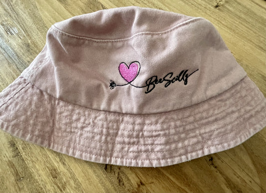 Bee Scilly bucket hat - Petal Rose