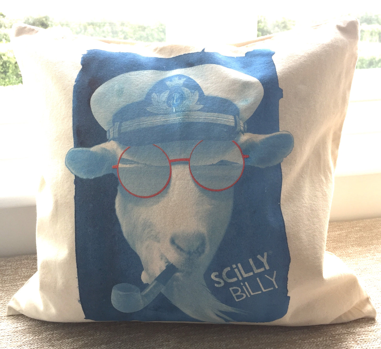 Cushion Cover - Blue Billy