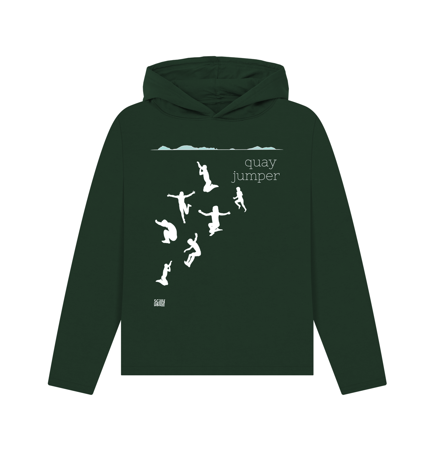 Evergreen Printed Hoody Front