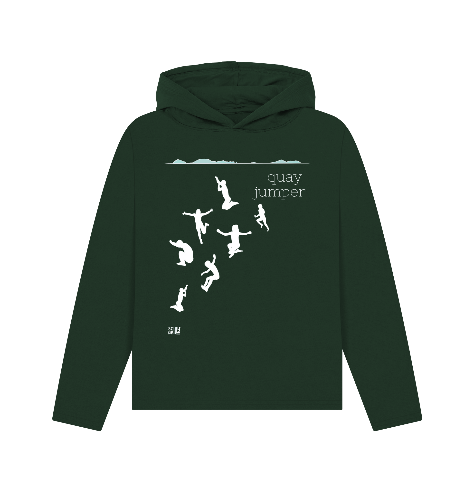 Evergreen Printed Hoody Front