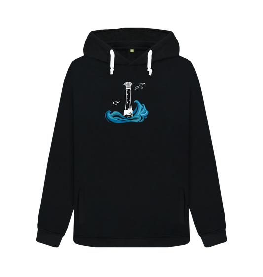 Black Printed Sweater