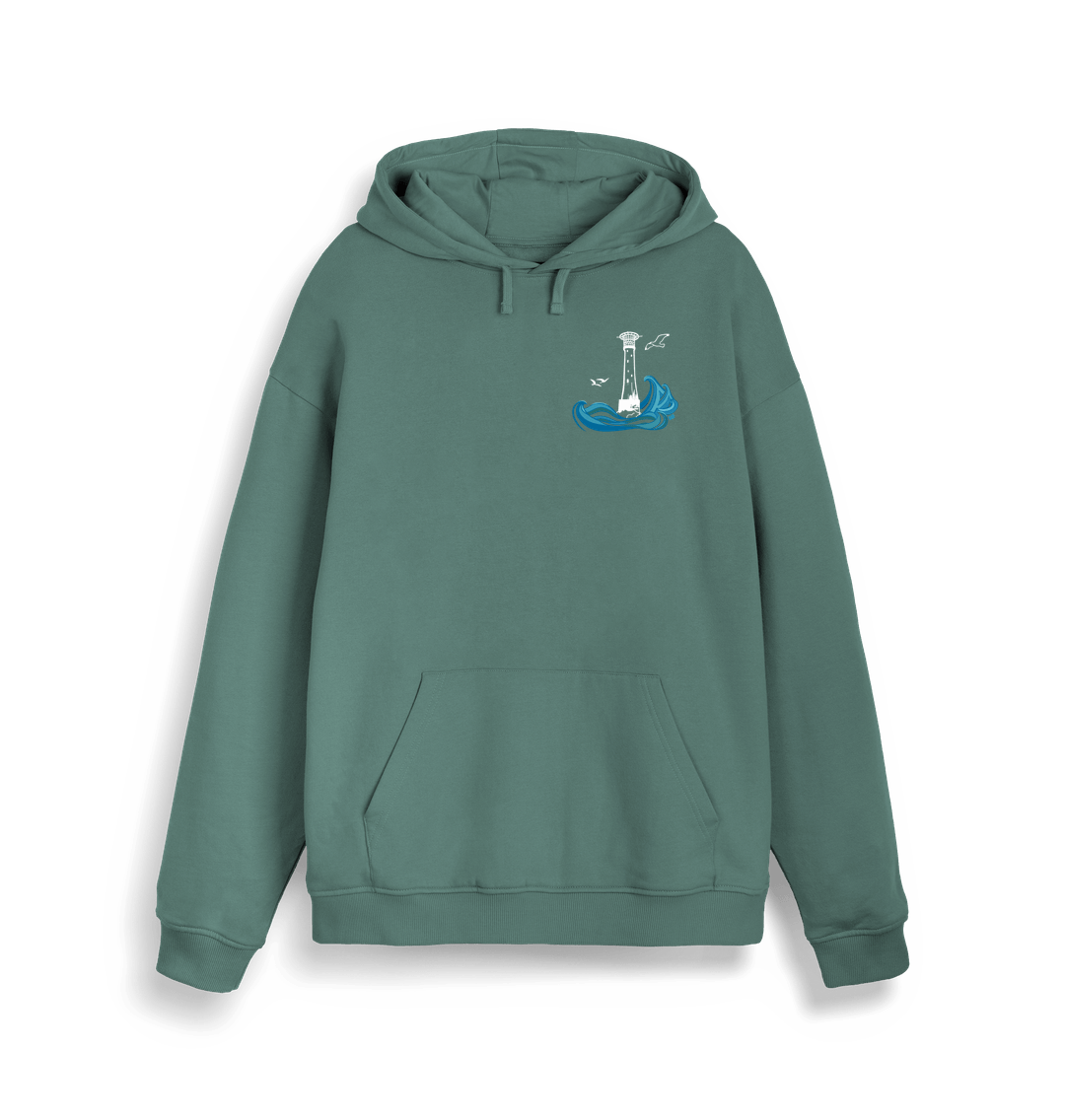 Green Bay Bishop Rock Unisex Kangaroo Pocket Hoodie (plain back)