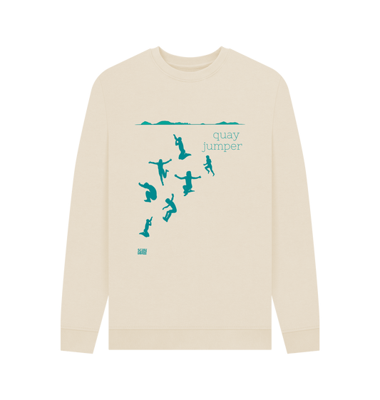 Oat Printed Sweater Front