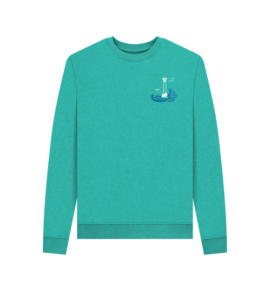 Seagrass Green Women's Bishop Rock Remill\u00ae Sweater