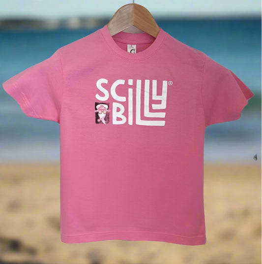 Kids' Logo Tee - Sea Thrift Pink