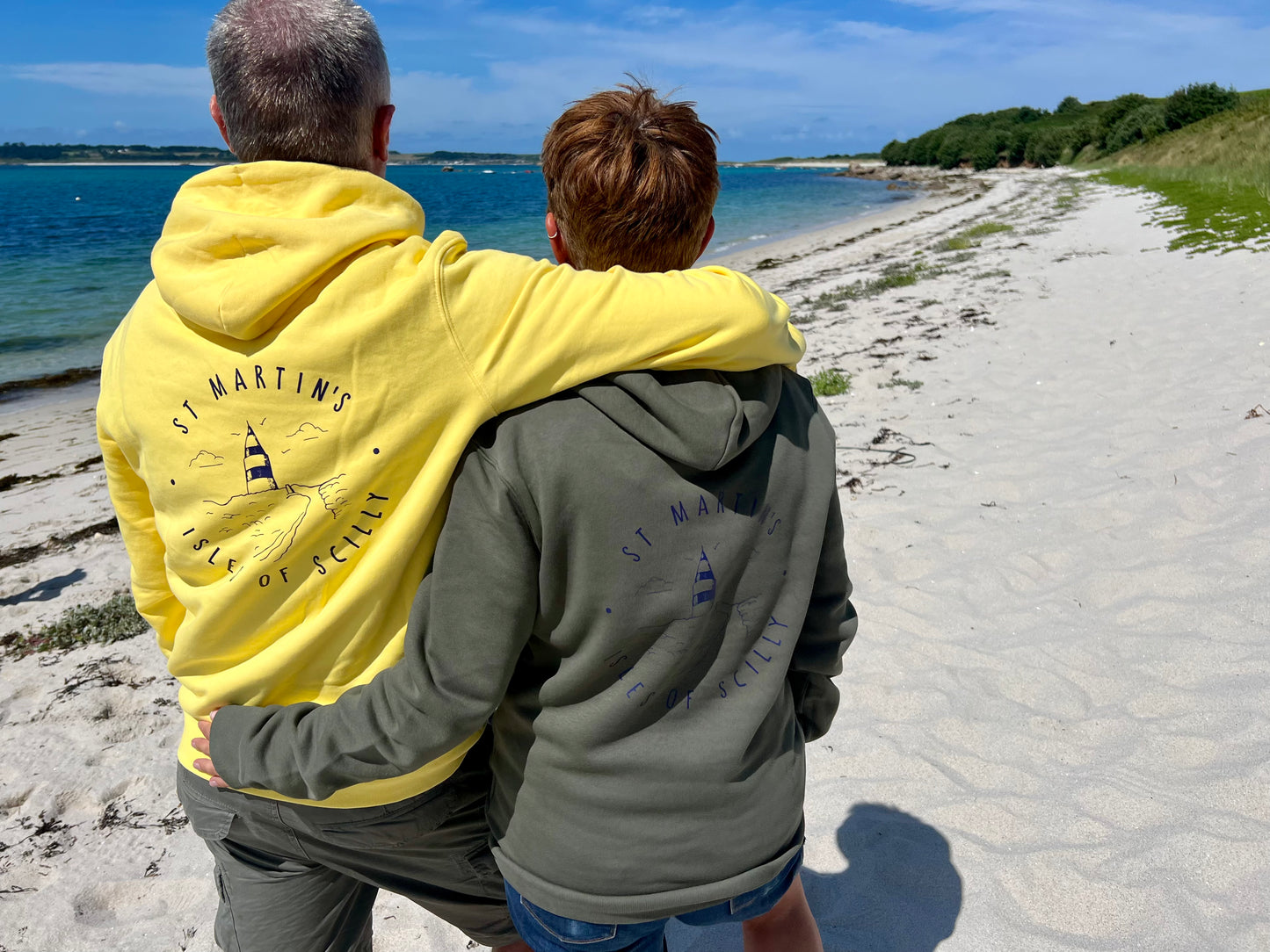 'St Martins' Organic Hoodie - Lemon