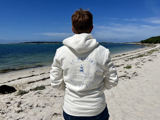 'St Martins' Organic Hoodie - Natural