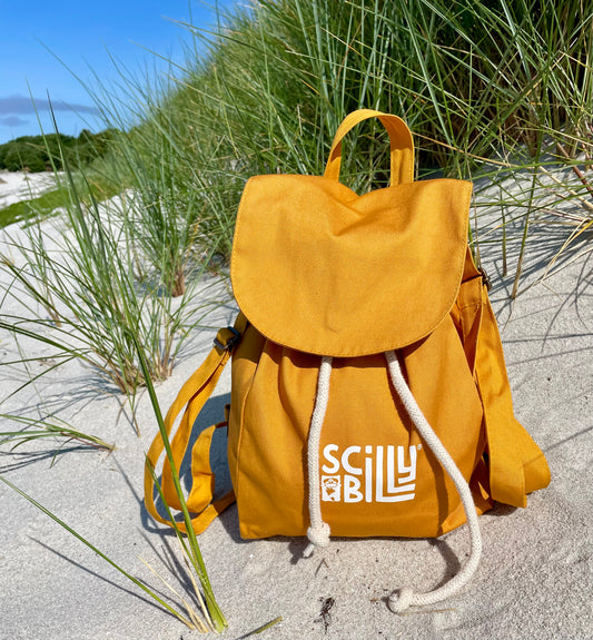 Scilly Billy Organic Mini Rucksack - Mustard