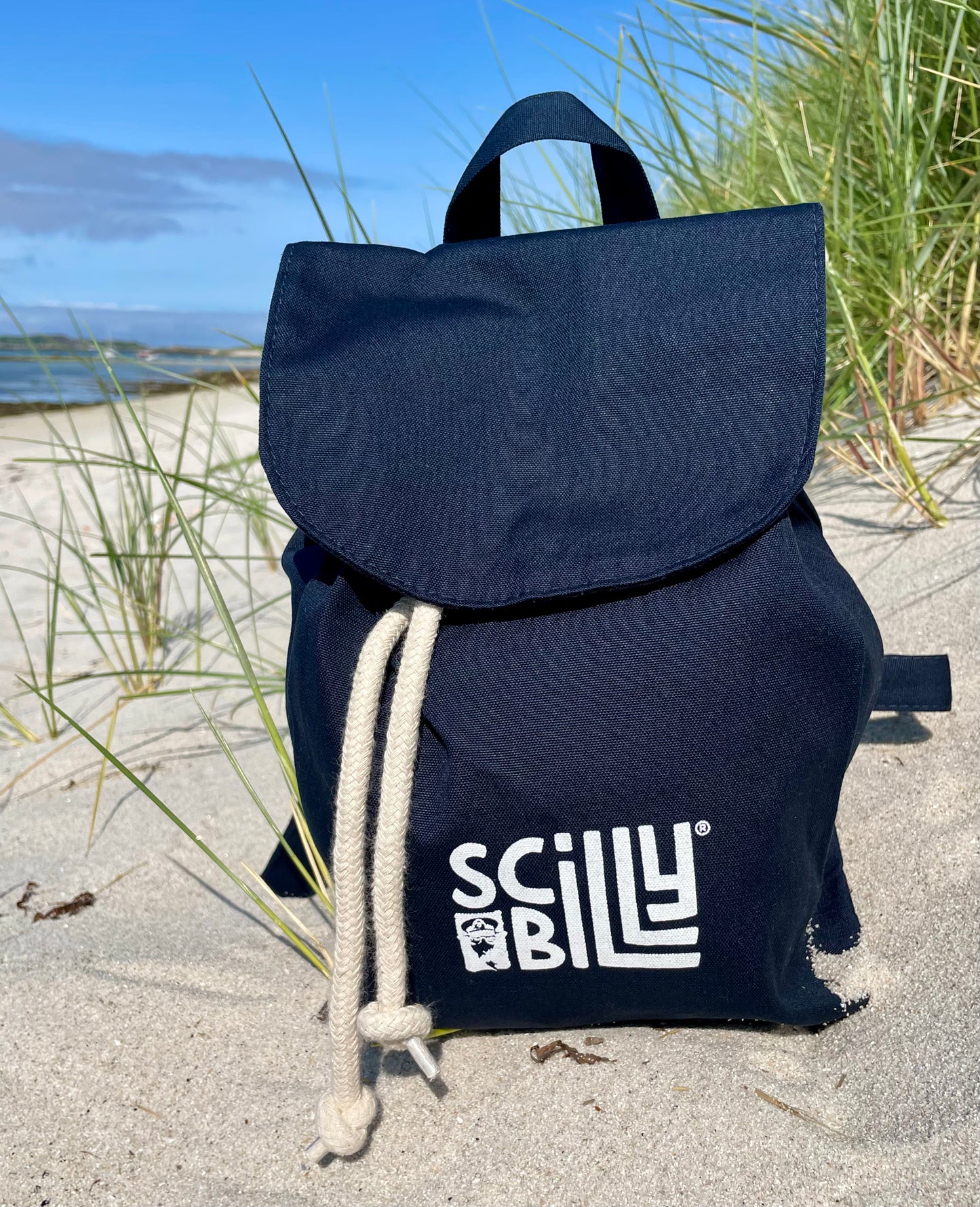 Scilly Billy Organic Mini Rucksack - Navy