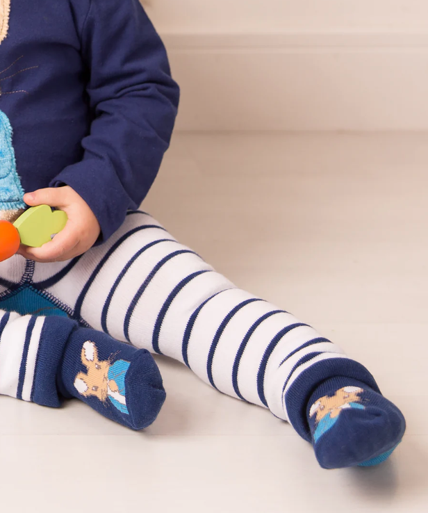 Peter Rabbit Navy Socks