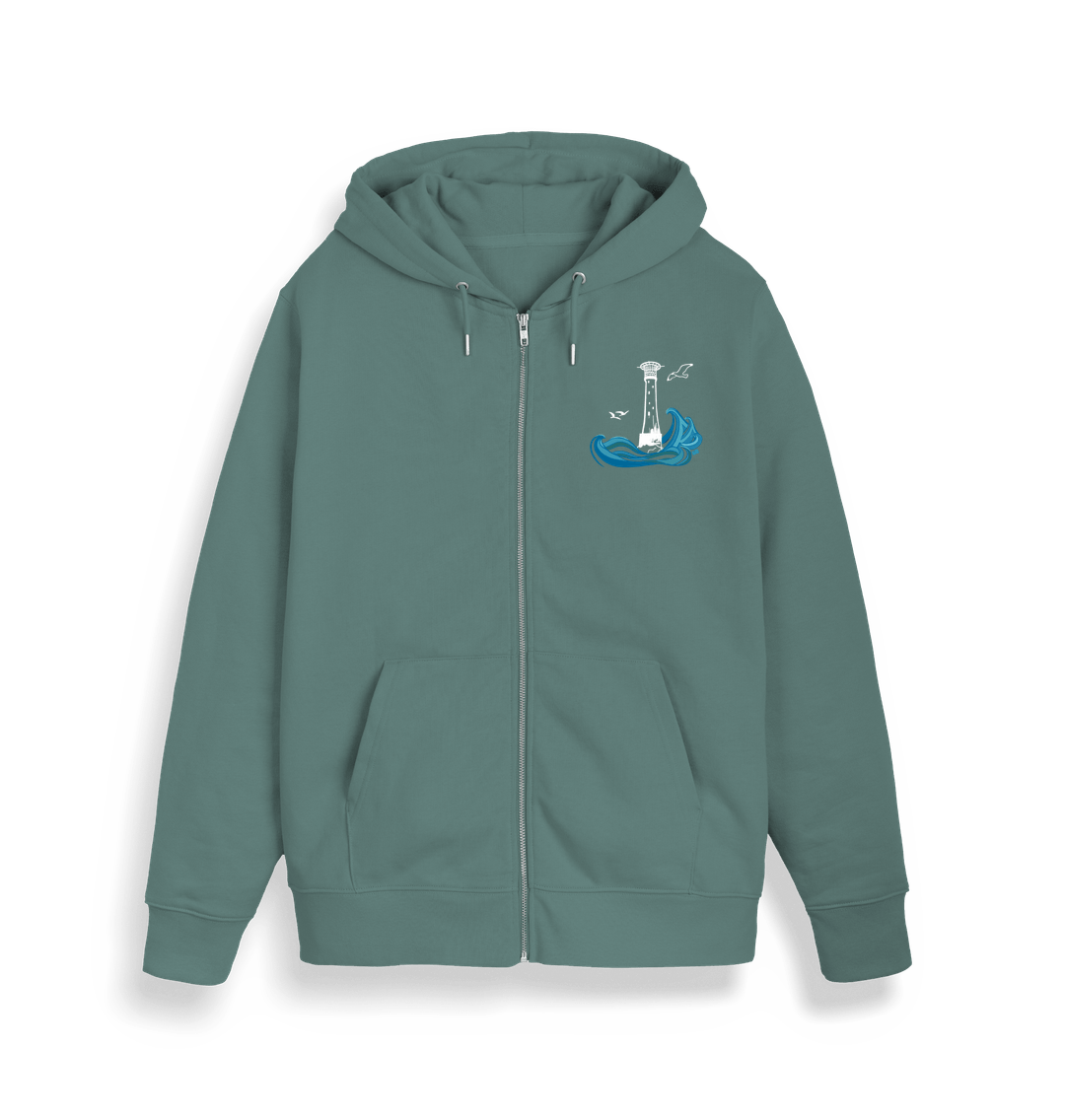 Green Bay Bishop Rock Unisex Full Zip Hoodie