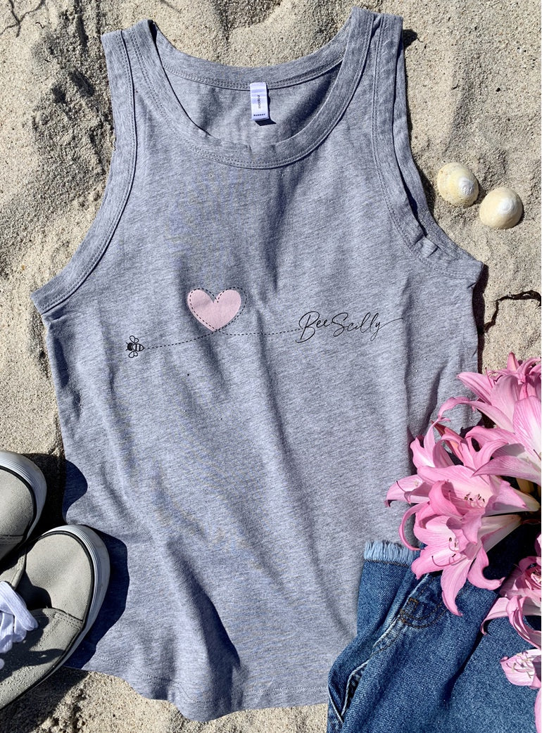 Bee Scilly Vest - Grey