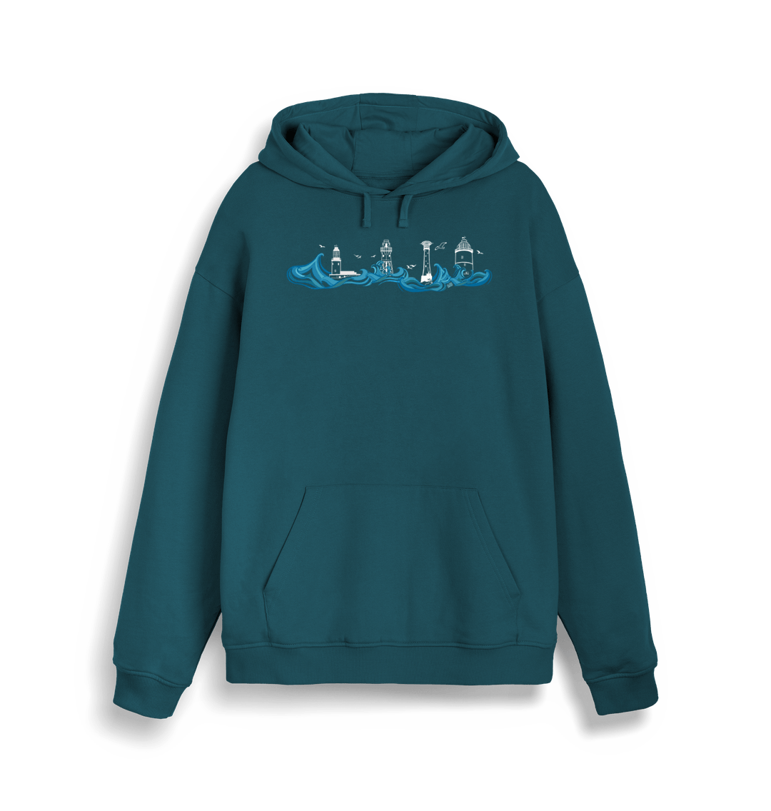 Stargazer Lighthouses Unisex Kangaroo Pocket Hoodie