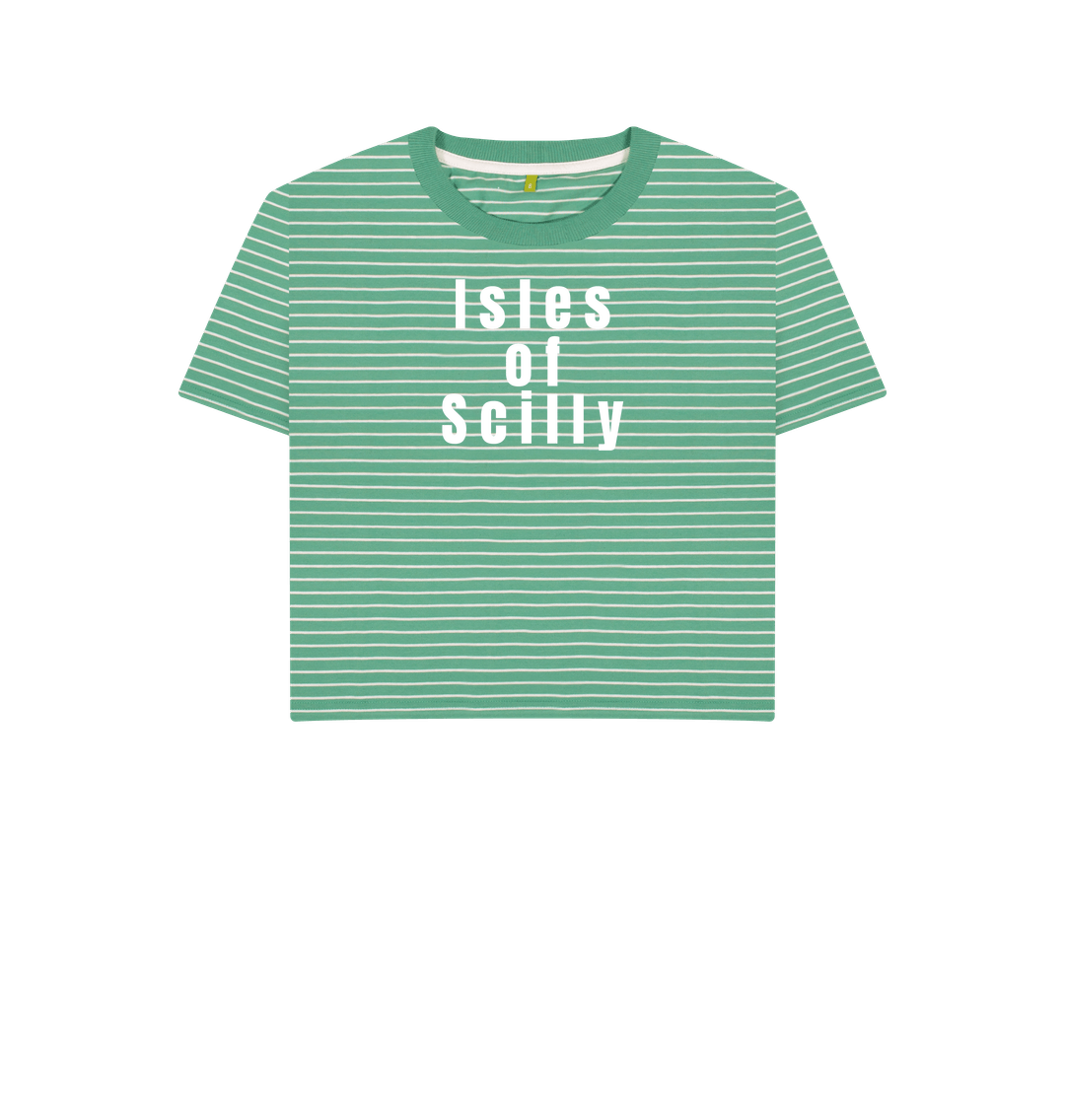 Green Stripes Printed T-shirt