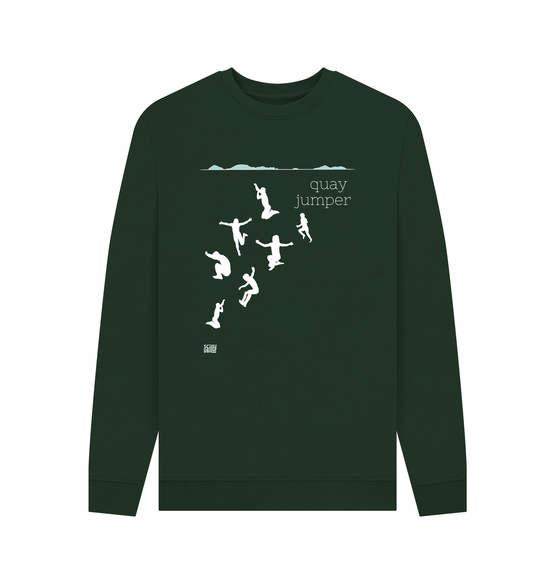 Evergreen Printed Sweater Front