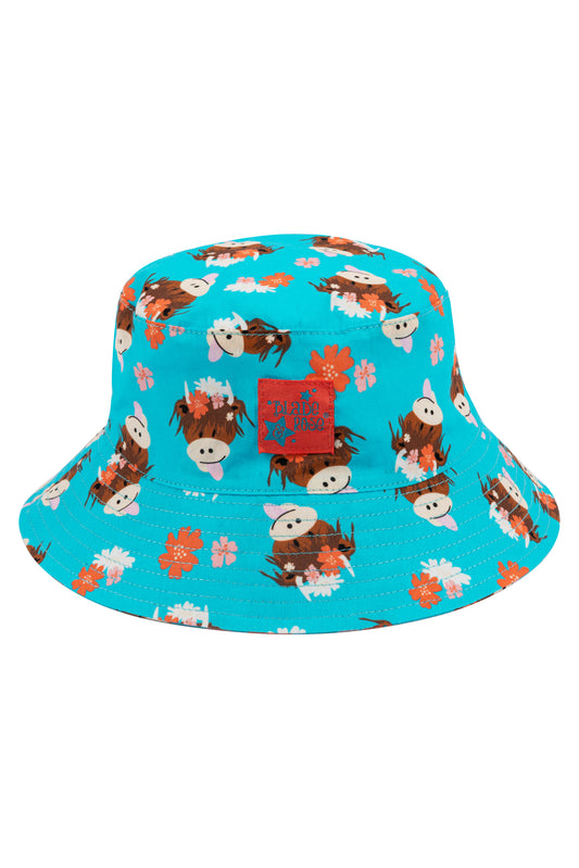 Bonnie Highland Cow Summer Hat