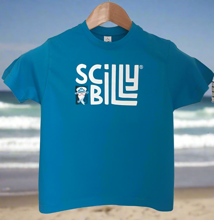 Kids' Logo Tee - Aqua