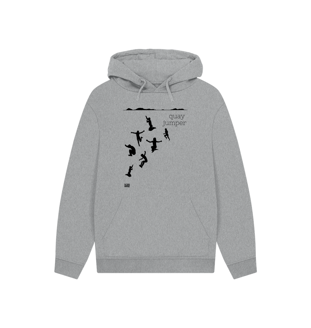 Athletic Grey Printed Hoody