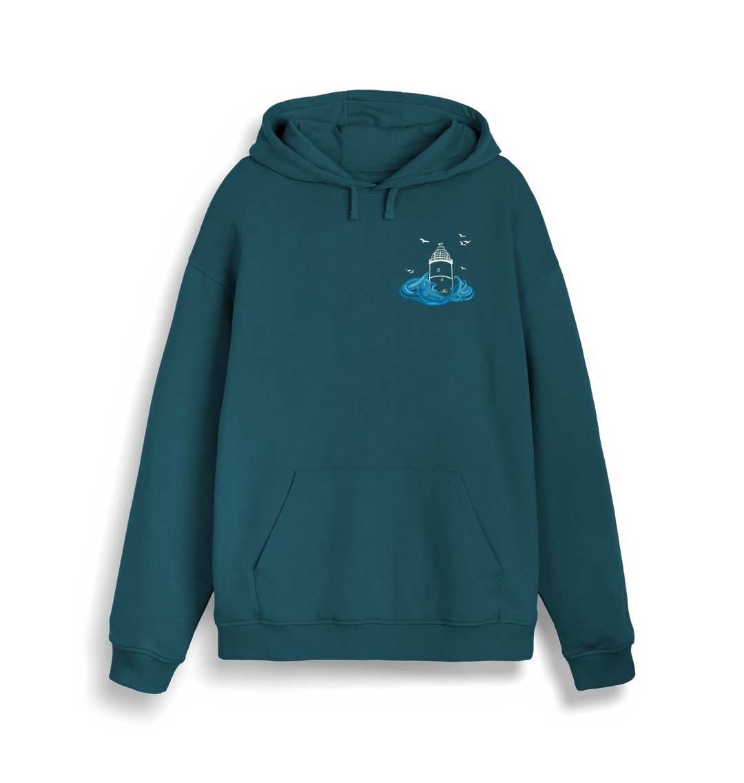 Stargazer St Agnes Unisex Kangaroo Pocket Hoodie (plain back)