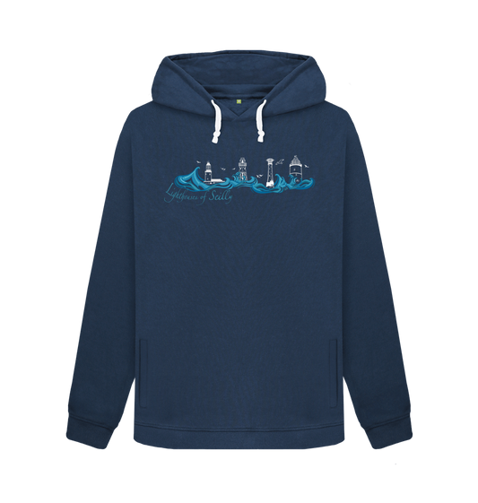 Navy Blue Printed Sweater