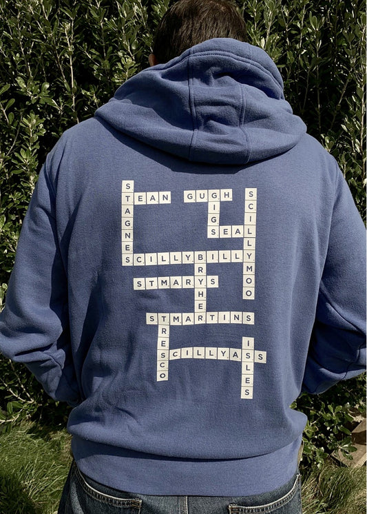 Scrabble Hoodie - Royal