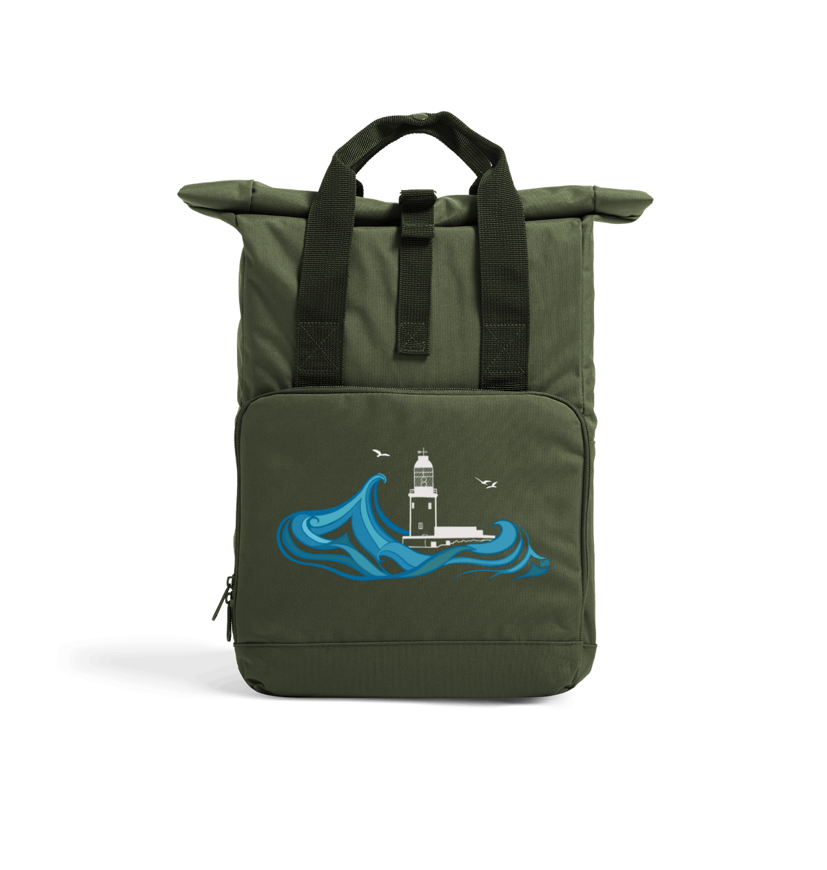 Olive Green Bag Front