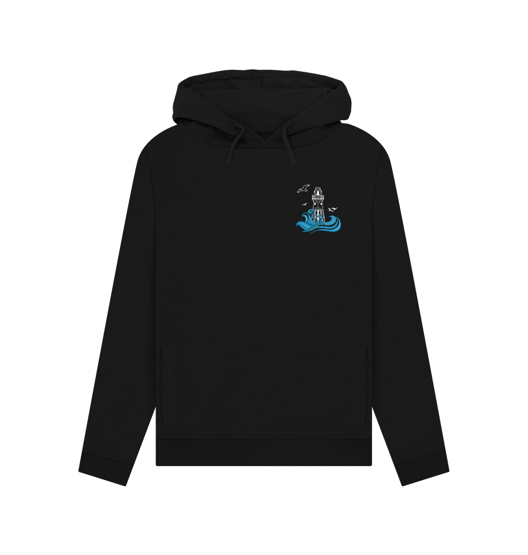 Black Peninnis Head Women's Pullover Hoodie