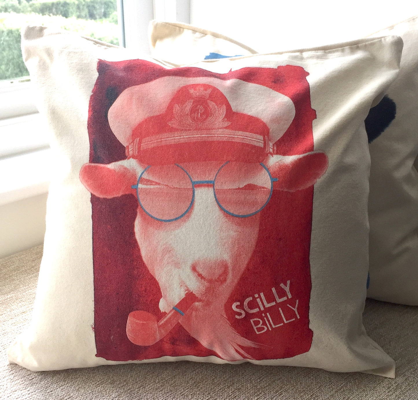 Cushion Cover - Red Billy