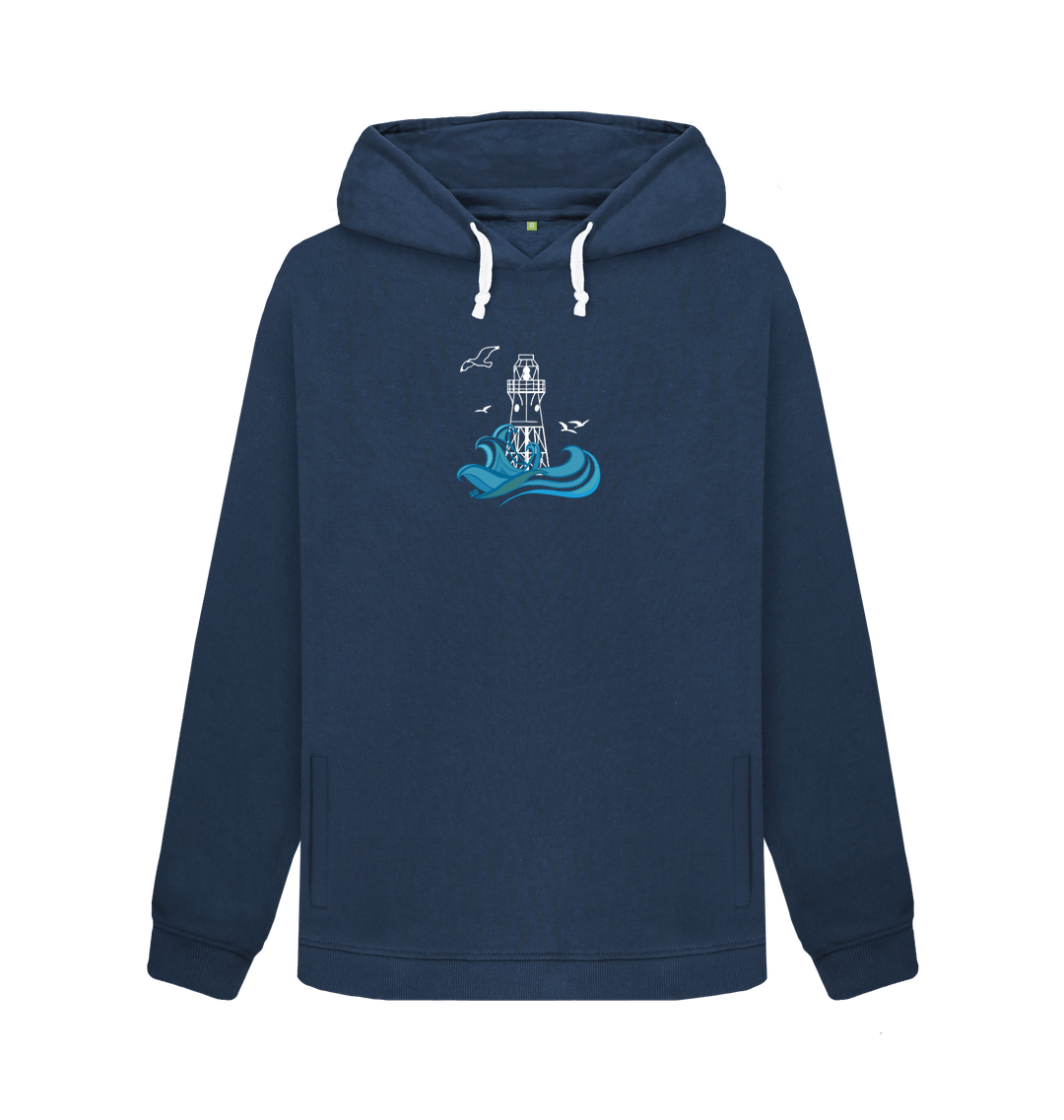 Navy Blue Printed Sweater