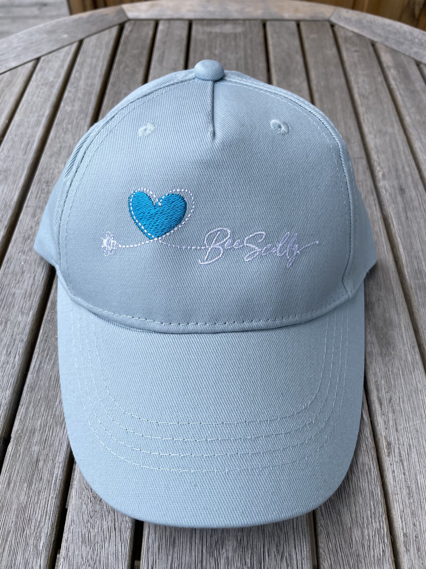 Kids Bee Scilly Organic Cap - Blue