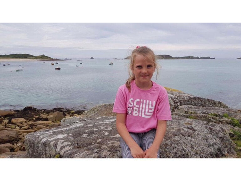 Kids' Logo Tee - Sea Thrift Pink