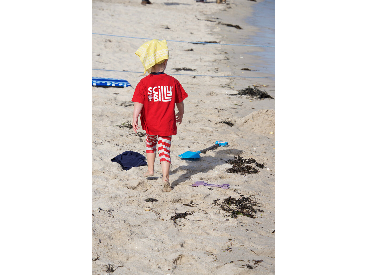 Kids' Scilly Billy Tee - Red