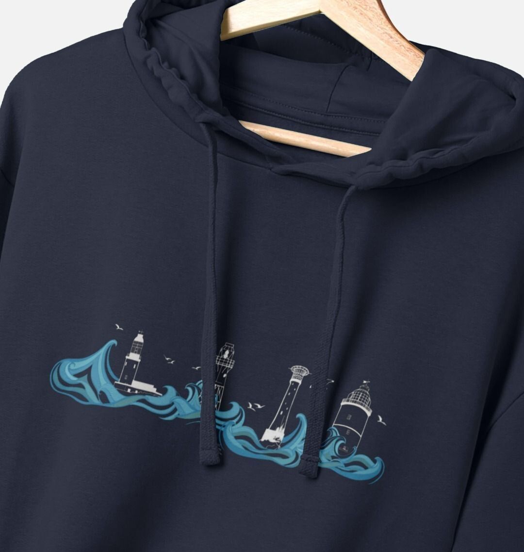 Lighthouses Men's Hoodie (without text)