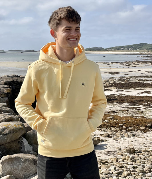 Crew St Martin's Pullover Hoodie - Sunshine Yellow